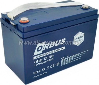 �������������� ������� Orbus CG12100 GEL 12V 100Ah (CG12100)