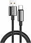 ���� ������ USB 2.0 AM to USB-C 2.0m 3A zinc alloy braided black ColorWay (CW-CBUC099-BK)
