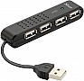 USB  TRUST Vecco Mini Hub Black (14591)