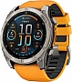 - Garmin fenix 8 51mm, AMOLED, Saph, Ti/Bare/Grpht, SparkOrg/GrphtBd, (010-02905-11)