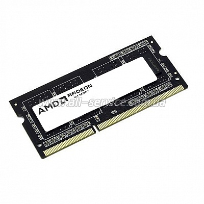  4GB   AMD DDR3 1600Mhz SO-DIMM, 1.35V, BULK (R534G1601S1SL-UOBULK)