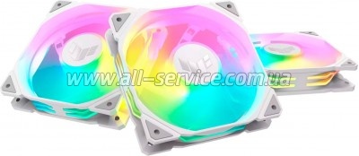    ASUS TUF GAMING TR120 FAN ARGB WHITE 3IN1 (90DA0093-B09020)
