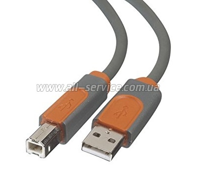  BELKIN USB 2.0 (AM/BM) DSTP, 3M,Pro Series (CU1000cp3M)