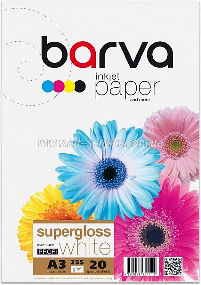���������� Barva Profi SuperGlossy 255�/� �3 20� (IP-R255-062)