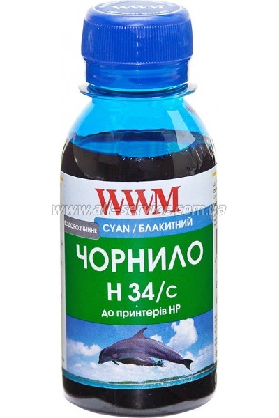  WWM  HP 22 /121 /122 100 Cyan  (H34/C-2)