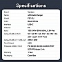 �������� ������� Vention 2xUSB-C PD45W GaN white (FCFW0-EU)