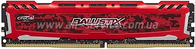  Micron Crucial Ballistix Sport 16GB DDR4 2666 CL16 Red (BLS16G4D26BFSE)