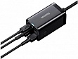 �������� ������� Baseus 2xUSB-C 65W + 2xUSB GaN + cable USB-C to USB-C 100W 1.0m black (CCGP040101)