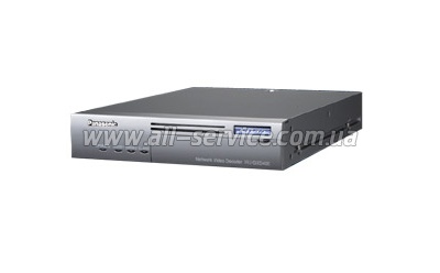 IP- Panasonic Multi Channel High Definition Video Decoder WJ-GXD400/G