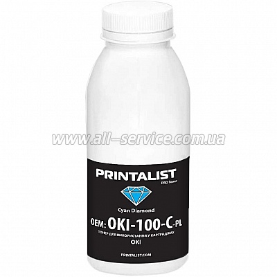  PRINTALIST OKI   100 Cyan (OKI-100-C-PL)
