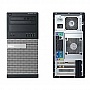  DELL OptiPlex 7010 MT i5-3570/ 4096 DDR3/ 500GB SATA/ DVD+/ -RW DOS 3Y (210-MT7010-i5)