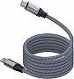 ���� ������ USB-C to USB-C 1.2m Promate (springy.grey)