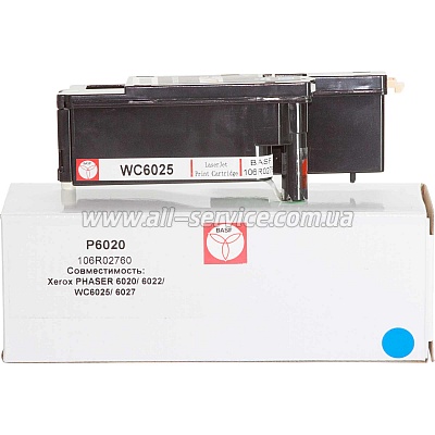  BASF Xerox Phaser 6020/ 6022/ WC 6025/ 6027  106R02760 Cyan (BASF-KT-106R02760)