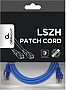 ����-���� 0.5� S/FTP Cat 6A CU LSZH blue Cablexpert (PP6A-LSZHCU-B-0.5M)