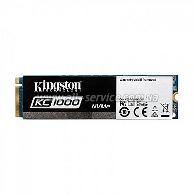 SSD  Kingston 480GB M.2 KC1000 NVMe PCle 3.0 (SKC1000/480G)