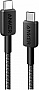���� ������ USB-C to USB-C 0.9m 322 Black Anker (A81F5G11)