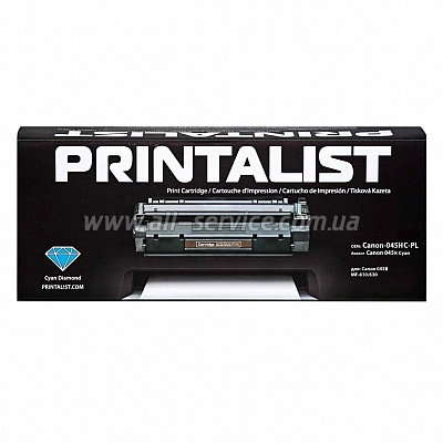  PRINTALIST Canon MF-610/ 630  Canon 045H Cyan (Canon-045HC-PL)