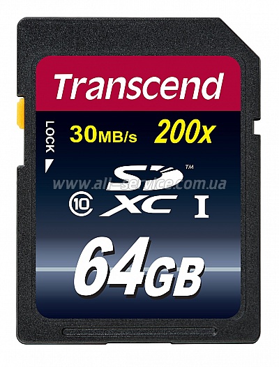   64GB Transcend SDHC Ultimate Class 10 (TS64GSDXC10)