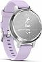 �����-���� Garmin Lily 2 Active, Silver/Jasmine Purple, Silicone, (010-02891-01)