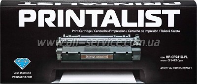 �������� PRINTALIST HP CLJ M280/ M281/ M254 ������ CF541X Cyan (HP-CF541X-PL)