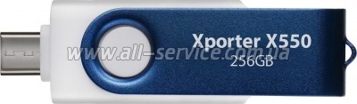  Patriot 256GB Xporter X550 USB 3.2/Type-C (PS256GX550AAD)