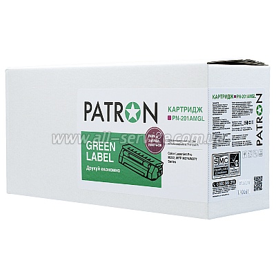  Patron Green Label HP CLJ CF403A (PN-201AMGL) MAGENTA