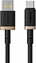 ���� ������ USB AM to USB-C 2.0m 60W black/gold Baseus (P10377802U01-02)