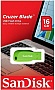  SanDisk 16GB Cruzer Blade Green USB 2.0 (SDCZ50C-016G-B35GE)