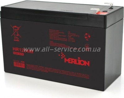     Merlion R1232W, 12V 9.5Ah (HR1232W)