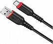 ���� ������ USB 2.0 AM to USB-C 1.0m 3A nylon X59 black HOCO (6931474744920)