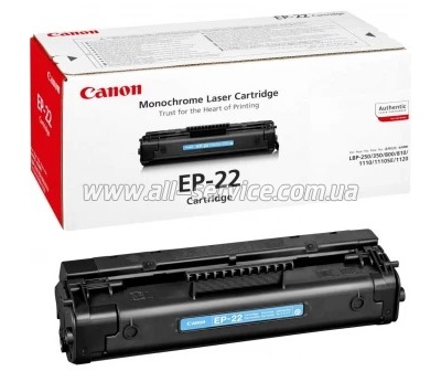     Canon EP-22  LBP 800/ 810/ 1120 / HP LJ 1100 / 1120/  HP C4092A/ 1550A003