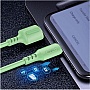 ���� ������ USB 2.0 AM to USB-C 1.0m soft silicone green ColorWay (CW-CBUC042-GR)