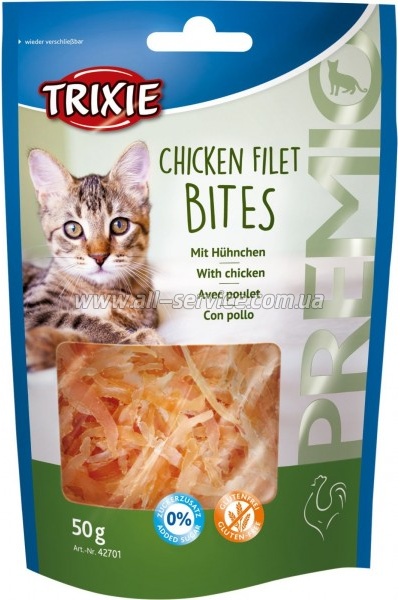    Trixie Premio Chicken Filet Bites    50  (4011905427010)