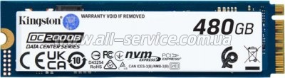  SSD M.2 2280 480GB Kingston (SEDC2000BM8/480G)