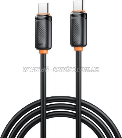 ���� ������ USB-C to USB-C 1.0m 27W black XO (XO-CB-300CC-BK)