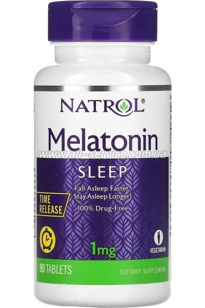  Natrol    , 1 , Melatonin, Time R (WHS-30500)