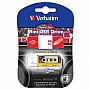  32Gb VERBATIM USB Drive MINI CASSETTE EDITION YELLOW (49393)