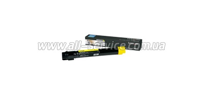  Lexmark X95x Yellow Extra High R (X950X2YG)