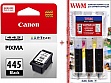  PG-445 Canon Pixma MG2440/ MG2540 +   Black (Set445-inkB)