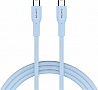 ���� ������ USB-C to USB-C 1.0m OnWire 60CL C-C 60W COLOR Braided 1m Light Blue Canyon (CND-CCAP60AB10LBL)