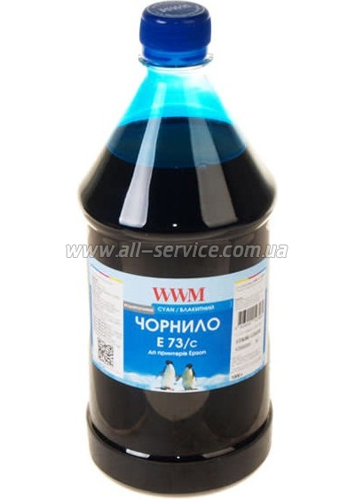  WWM  Epson Stylus CX3700/TX119/TX419 1000 Cyan  (E73/C-4)