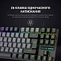 GamePro MK100B Blue Switch LED USB Black (MK100B)