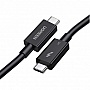 ���� ������ USB-C to USB-C 1.0m Thunderbolt 5 240W 5A 120Gbps 16/8/4K L703 black Ugreen (45996)
