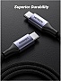 ���� ������ USB-C to USB-C 1.0m 240W US535 space gray Ugreen (15311)