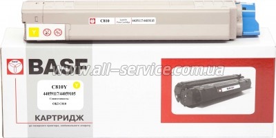  BASF OKI C810  44059117/ 44059105 Yellow (BASF-KT-C810Y)
