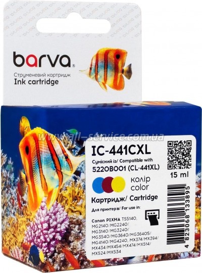 �������� Barva Canon CL-441 XL/ 5220B001 color (IC-441CXL)