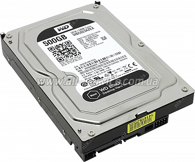  500Gb WD 3.5 SATA 3.0 7200rpm 64Mb Cache Caviar Black (WD5003AZEX)