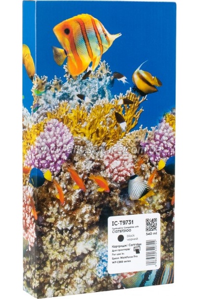 Картридж Barva Epson T9731 Epson WorkForce Pro WF-C869RDTWF аналог C13T973100 Black (IC-T9731) Картридж Barva Epson T9731 Epson WorkForce Pro WF-C869RDTWF аналог C13T973100 Black (IC-T9731)