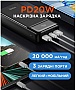 Батарея универсальная Sigma X-power SI20A4QL 20000mAh PD 20W black (4827798799710) Батарея универсальная Sigma X-power SI20A4QL 20000mAh PD 20W black (4827798799710)