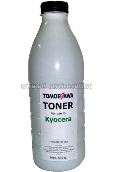 Тонер Tomoegawa Kyocera TASKalfa 1800/ 1801/ 2200/ 2201/ TK-4105 бутль 600г (TG-KM1800-06) Тонер Tomoegawa Kyocera TASKalfa 1800/ 1801/ 2200/ 2201/ TK-4105 бутль 600г (TG-KM1800-06)